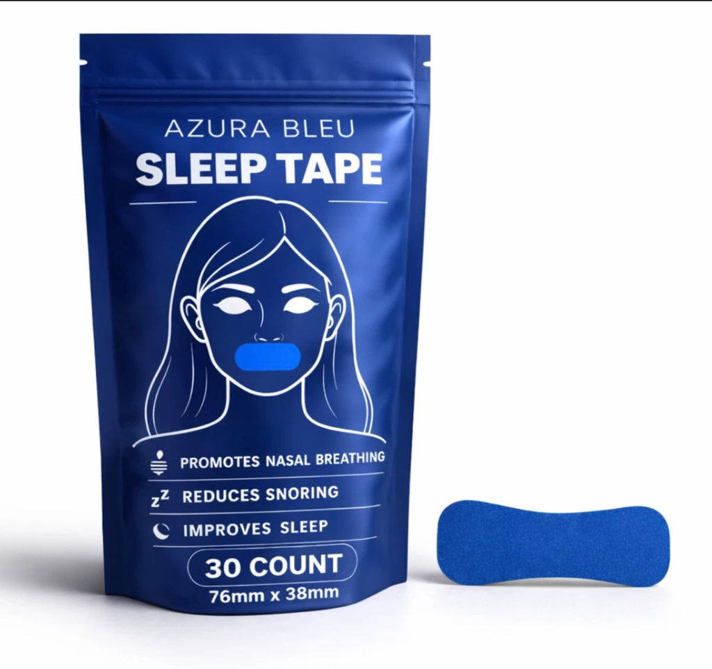 Mouth Tape for Sleeping (new) Premiu (Blue Strips)