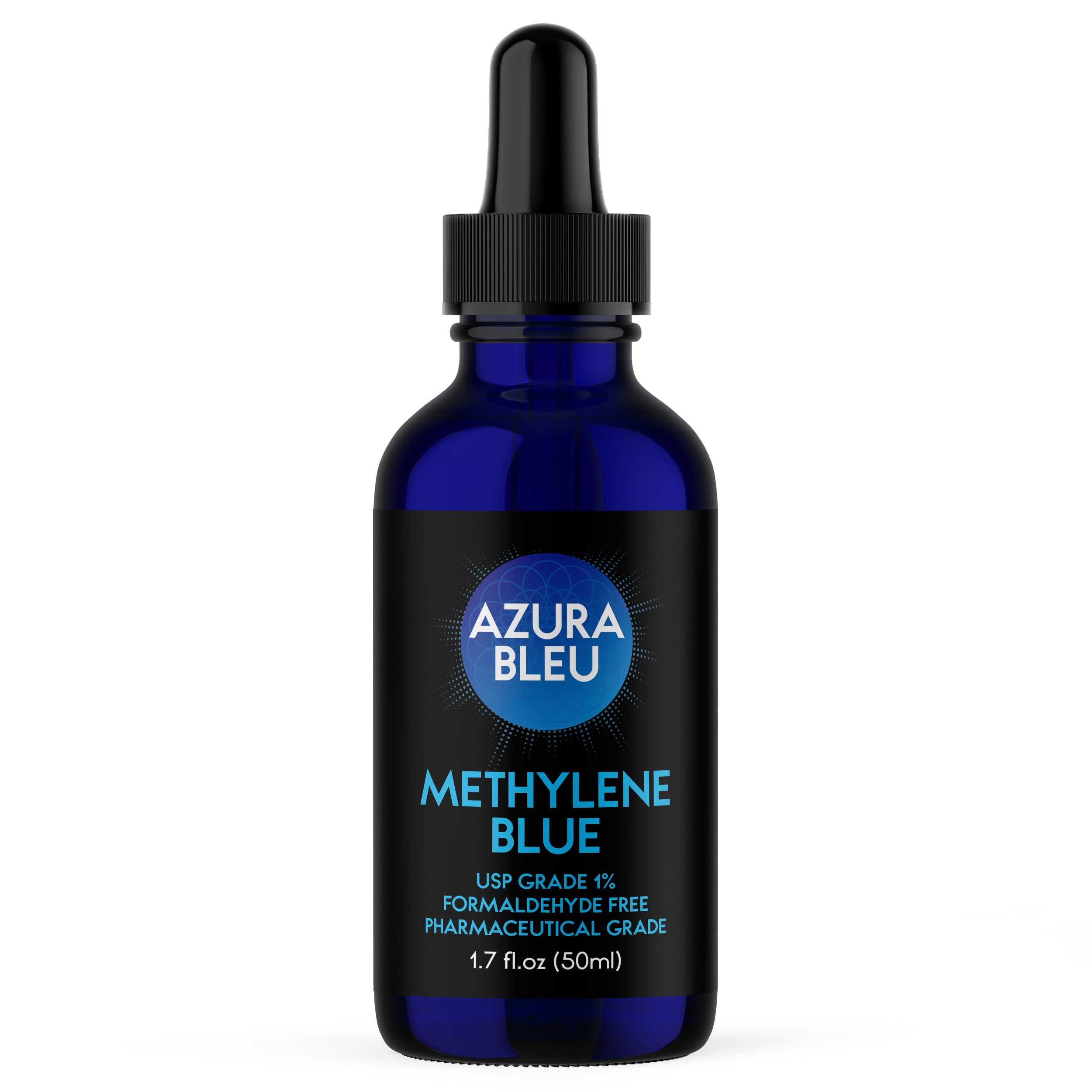 Azura Bleu USP Grade 1% Methylene Blue 50ml Dropper
