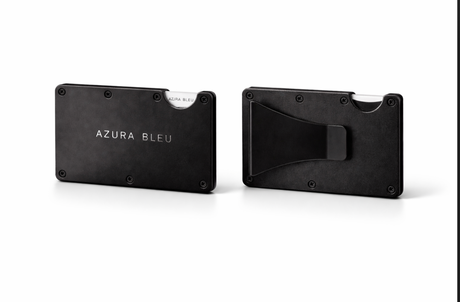 Slim Aluminum Credit Card Holder Wallet – Minimalist Metal Card Case