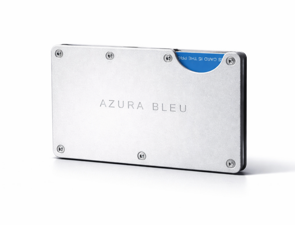 Slim Aluminum Credit Card Holder Wallet – Minimalist Metal Card Case