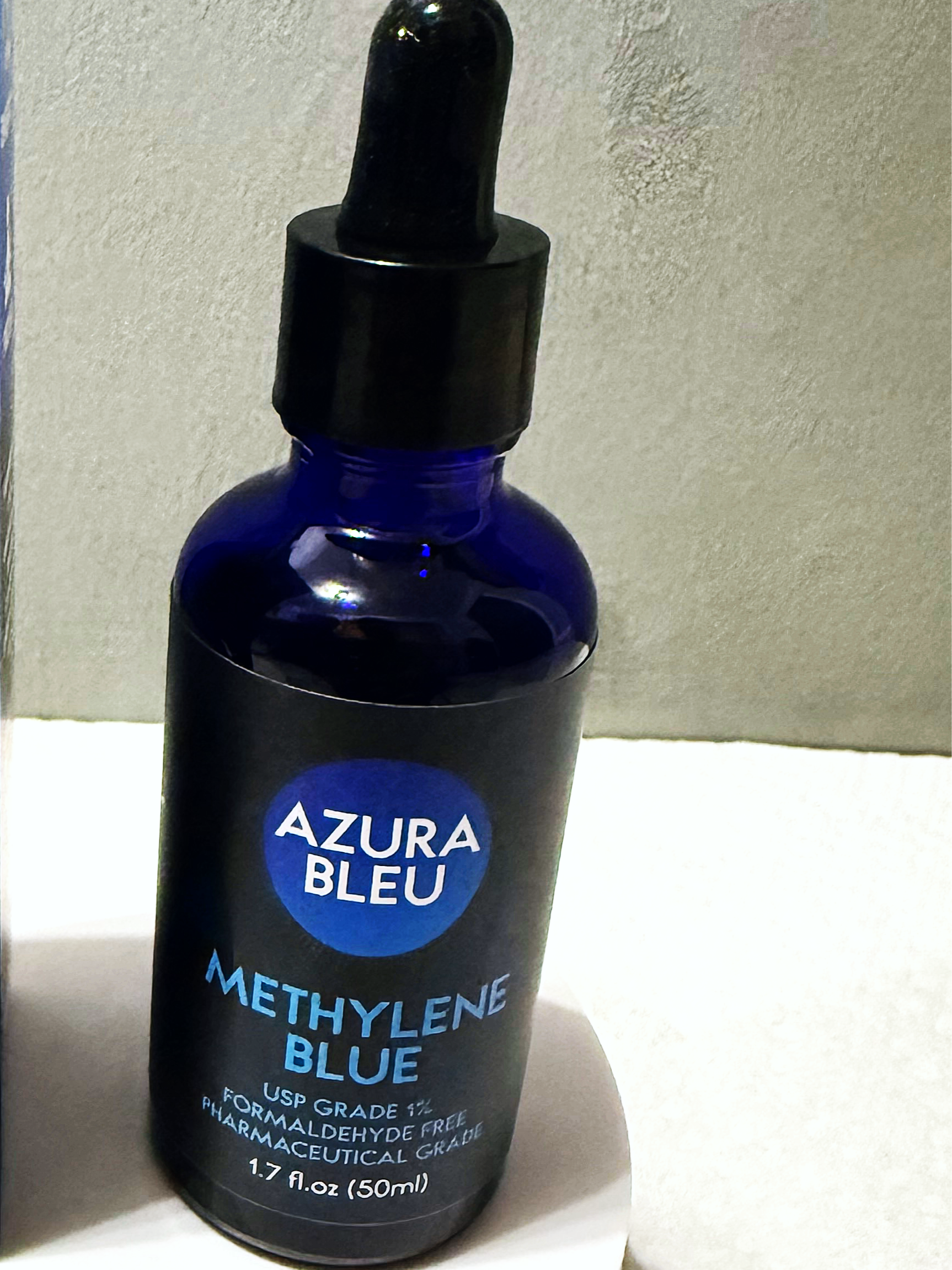 Azura Bleu USP Grade 1% Methylene Blue 50ml Dropper